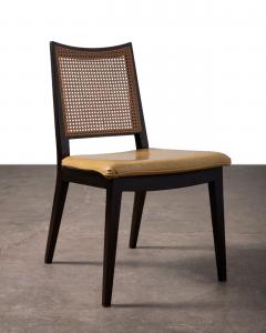 Edward Wormley Set of Six Edward Wormley Cane Dining Chairs for Dunbar - 4742997