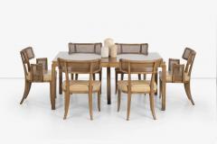 Edward Wormley Set of Six Edward Wormley for Dunbar Curved Back Dining Chairs - 2782561