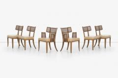 Edward Wormley Set of Six Edward Wormley for Dunbar Curved Back Dining Chairs - 2782579