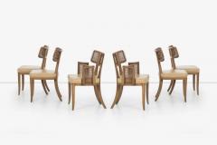 Edward Wormley Set of Six Edward Wormley for Dunbar Curved Back Dining Chairs - 2782592