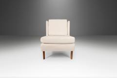 Edward Wormley Set of Two Bespoke Slipper Chairs After Edward Wormley - 2547144