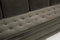 Edward Wormley Tuxedo Sofa in Mohair - 1101843