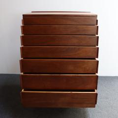 Edward Wormley Vintage Mahogany Highboy Chest of Drawers Dresser by Edward Wormley for Dunbar - 3850228