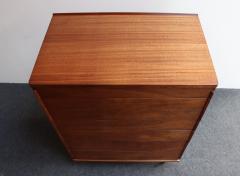 Edward Wormley Vintage Mahogany Highboy Chest of Drawers Dresser by Edward Wormley for Dunbar - 3850229