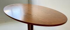 Edward Wormley Walnut Oval Desk or Table by Edward Wormley for Dunbar - 3676709