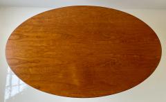 Edward Wormley Walnut Oval Desk or Table by Edward Wormley for Dunbar - 3676717