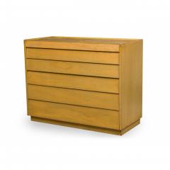Edward Wormley for Dunbar American Mid Century Maple Louver Front Chest - 4651012