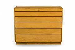 Edward Wormley for Dunbar American Mid Century Maple Louver Front Chest - 4650345