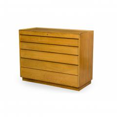 Edward Wormley for Dunbar American Mid Century Maple Louver Front Chest - 4651014