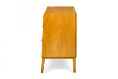 Edward Wormley for Dunbar American Mid Century Maple Three Drawer Slant Front Ch - 4631782