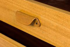 Edward Wormley for Dunbar American Mid Century Maple Three Drawer Slant Front Ch - 4631787