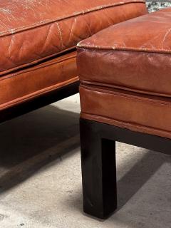 Edward Wormley for Dunbar Leather Ottomans Model 5314 1960 - 4111218