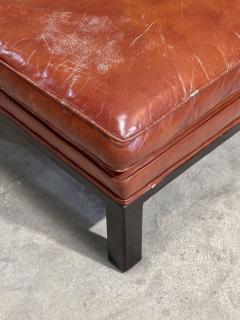 Edward Wormley for Dunbar Leather Ottomans Model 5314 1960 - 4111219