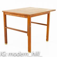Edward Wormley for Dunbar Mid Century Mahogany and Brass Side End Table - 1870797