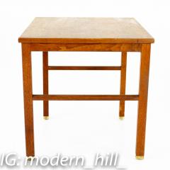 Edward Wormley for Dunbar Mid Century Mahogany and Brass Side End Table - 1870798