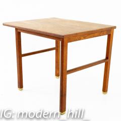 Edward Wormley for Dunbar Mid Century Mahogany and Brass Side End Table - 1870801