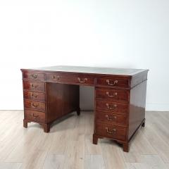 Edwardian English Mahogany Partners Desk - 3747857