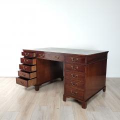 Edwardian English Mahogany Partners Desk - 3747858