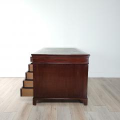 Edwardian English Mahogany Partners Desk - 3747861