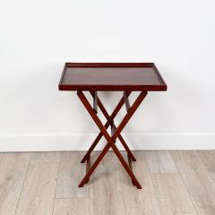 Edwardian Folding Mahogany Side Table or Bar England circa 1910 - 3083677
