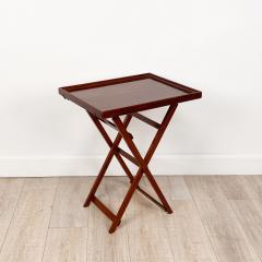 Edwardian Folding Mahogany Side Table or Bar England circa 1910 - 3083678