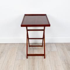 Edwardian Folding Mahogany Side Table or Bar England circa 1910 - 3083679