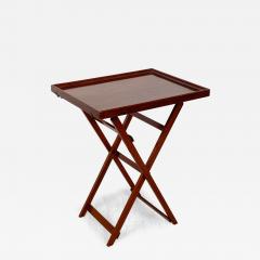Edwardian Folding Mahogany Side Table or Bar England circa 1910 - 3088552