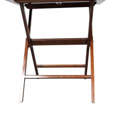 Edwardian Mahogany And Boxwood Portable Games Table By W Thornhill Co - 4723327