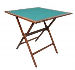 Edwardian Mahogany And Boxwood Portable Games Table By W Thornhill Co - 4723342