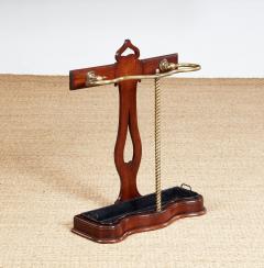 Edwardian Oak and Brass Umbrella Stand - 3925156