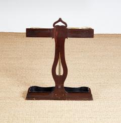 Edwardian Oak and Brass Umbrella Stand - 3925167