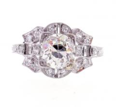 Edwardian Old European Cut Diamond Engagement Ring - 458428