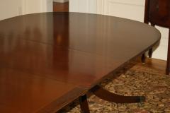 Edwardian Period Triple Pedestal Dining Table - 3040590