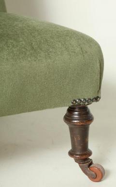 Edwardian Upholstered Slipper Chair - 656003