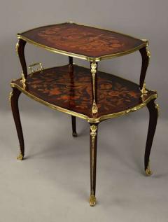 Edwards Roberts Fine quality late 19thc French style etagere by Edwards Roberts - 4806119
