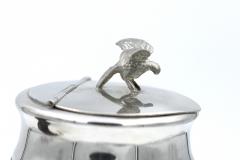 Edwin Blyde Scottish Rams Horn Snuff Mull w Eagle I Flight Finial Scottish Circa 1880 - 2183704