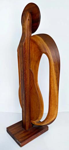 Edwin Scheier 1970s Edwin Scheier Carved Sculpture Symbolizing Fertility - 3556340