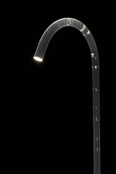 Edy ten Berge King Transparent Acrylic Floor Lamp 1980s - 4499336