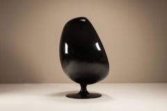 Eero Aarnio Eero Aarnio Egg Pod Chair in Black and Red Finland 1960s - 4521381