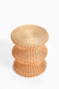 Eero Aarnio Eero Aarnio Side Table in Rattan by ASKO 1960s - 4680863