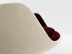 Eero Aarnio Eero Aarnio pair of Cognac chairs fiberglass alpaca velvet 1967 - 4446924