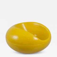 Eero Aarnio Yellow Eero Aarnio Iconic Pastilli Pastille Chair Fibreglass Asko 1960s - 4728366