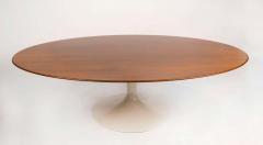 Eero Saarinen 1960s Eero Saarinen Oval Walnut Coffee Table for Knoll - 1452645