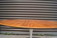 Eero Saarinen 47 Walnut Pedestal Dining Table by Eero Saarinen for Knoll - 3210650
