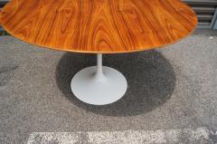Eero Saarinen 47 Walnut Pedestal Dining Table by Eero Saarinen for Knoll - 3210655