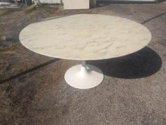 Eero Saarinen 60 Marble Top Saarinen Style Tulip Dining Table - 3877827