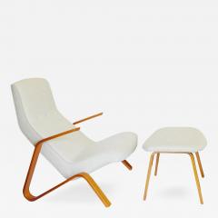 Eero Saarinen Early Eero Saarinen Grasshopper Chair Ottoman Knoll Associates 1946 - 297446