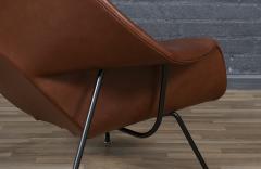 Eero Saarinen Early Eero Saarinen Womb Cognac Leather Chair for Knoll - 4094922