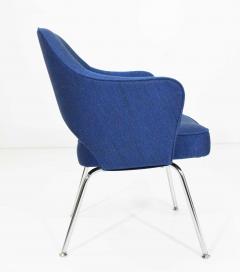 Eero Saarinen Eero Saarinen Executive Armchair in Blue Raf Simons Upholstery - 1542185