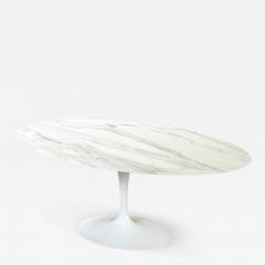 Eero Saarinen Eero Saarinen Knoll Table mod Tulip in Calacatta Marble 70s - 2952438